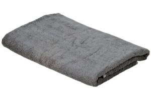 act natural Ręcznik z włóknem bambusowym 50x100 cm Szary